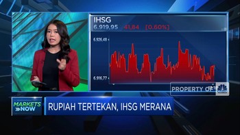 Efek Sentimen Negatif Dalam Negeri, IHSG & Rupiah Melemah!