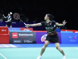 Gregoria Sempat Kesulitan, Adaptasi Dulu dengan Kondisi Lapangan