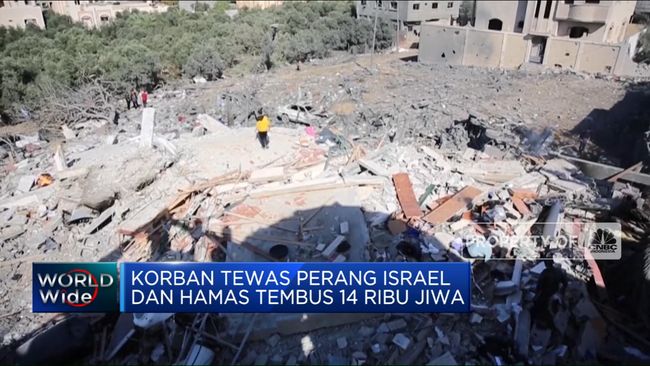 Video: Korban Tewas Perang Israel & Hamas Tembus 14 Ribu Jiwa
