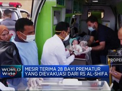Mesir Terima 28 Bayi Prematur Yang Dievakuasi Dari Al-Shifa