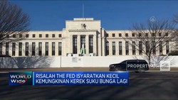 Risalah The Fed Isyaratkan Kecil Kemungkinan Kerek Suku Bunga