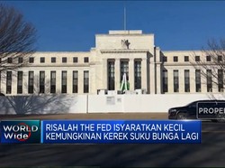 Risalah The Fed Isyaratkan Kecil Kemungkinan Kerek Suku Bunga