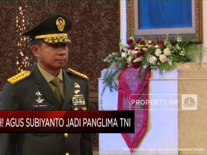Video: Sah! Jokowi Lantik Agus Subiyanto Jadi Panglima TNI