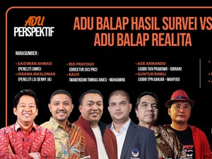 Adu Perspektif: Adu Balap Hasil Survei vs Realita