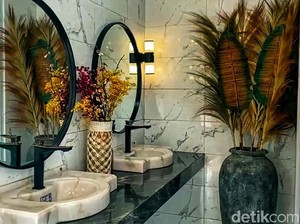 Bukan di Hotel, Toilet Sultan Ini Ada di SPBU Sukabumi