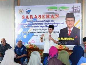 Sarasehan Bareng Nelayan, Waka MPR Serap Aspirasi soal Sulitnya Perizinan