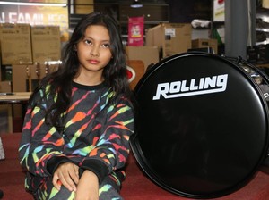 Drummer Cilik Dica Melo Jadi Brand Ambassador Rolling