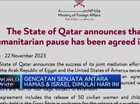 Gencatan Senjata Antara Hamas & Israel Dimulai Hari Ini