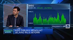 Jelang Rilis Hasil RDG BI, IHSG Menguat