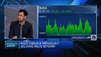 Jelang Rilis Hasil RDG BI, IHSG Menguat