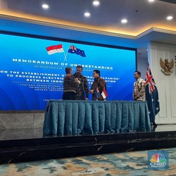 Erick Tawarkan Proyek Listrik Hijau IKN ke Australia