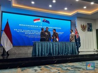 Erick Tawarkan Proyek Listrik Hijau IKN ke Australia