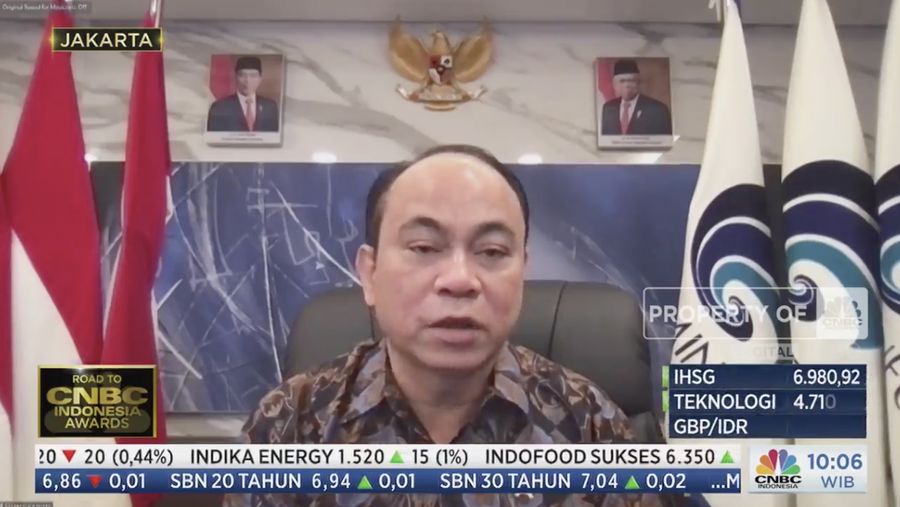 Menkominfo Budi Arie Setiadi. (CNBC Indonesia TV)