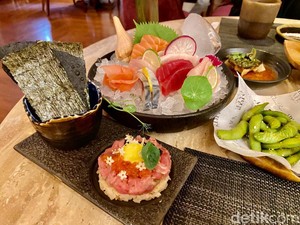 Nikmati Sashimi hingga Koji Striploin Bergaya Izakaya Sepuasnya di Resto Ini