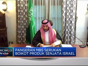 Pangeran MBS Serukan Boikot Produk Senjata Israel