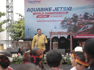 Raja Turpuk Silahisabungan Apresiasi Ajang Aquabike Jetski 2023