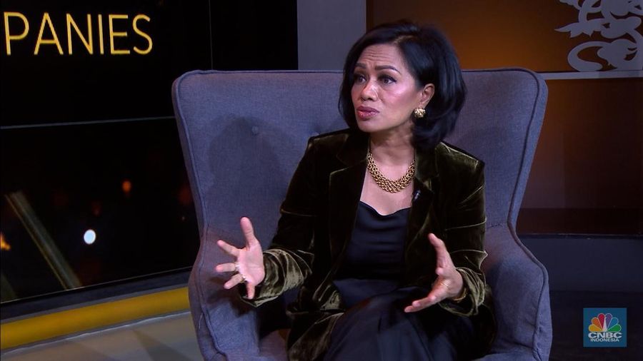 President Director Unilever Indonesia, Ira Noviarti dalam Road To CNBC indonesia Awards 2023. (CNBC Indonesia TV)
