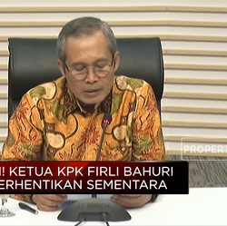 Firli Bahuri Jadi Tersangka, Ini Pernyataan Resmi KPK