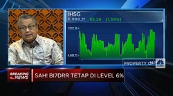 Tok! BI Tahan Suku Bunga Acuan di Level 6%