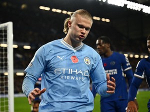 Haaland Masih Cedera, Baru Bisa Main Akhir Januari
