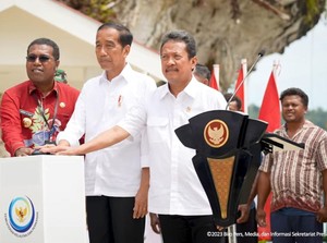 Jokowi Resmikan Kampung Nelayan Modern di Biak Numfor Papua