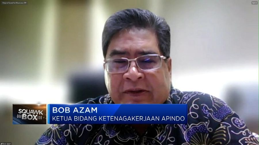 Ketua Bidang Ketenagakerjaan APINDO, Bob Azam