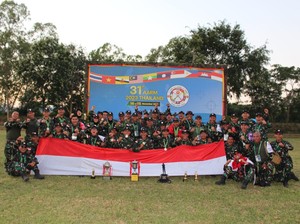 TNI AD Raih Juara Umum AARM-31 di Thailand Usai 29 Tahun Menanti