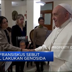 Video: Paus Fransiskus Sebut Israel Lakukan Genosida