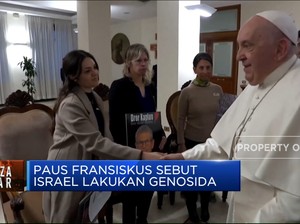 Video: Paus Fransiskus Sebut Israel Lakukan Genosida