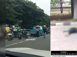 7 Fakta Kecelakaan Maut Mobil Satpol PP Tabrak Pemotor di Flyover Jakut
