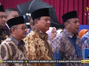 Prabowo Hadiri Dialog Terbuka Muhammadiyah di Surabaya