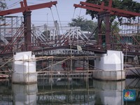 Jembatan Peninggalan VOC Tertua di RI Diperbaiki