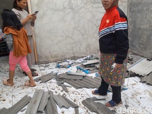 Dampak Puting Beliung di Sumedang