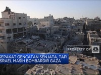 Sepakat Gencatan Senjata, Tapi Israel Masih Bombardir Gaza