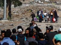 Potret Terkini Gaza di Hari Pertama Gencatan Senjata