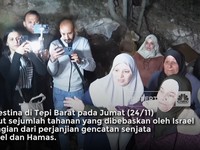 Gencatan Senjata! Warga Sambut Tahanan Palestina Yang Bebas