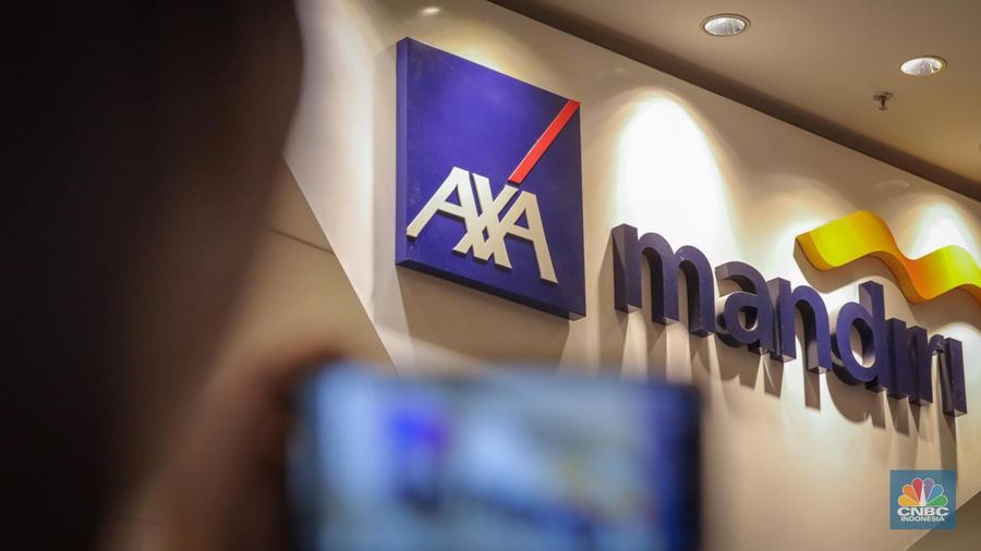 Ilustrasi Asuransi AXA Mandiri. (վ/Faisal Rahman)