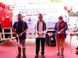 Menteri ESDM Resmikan 26 Penyalur BBM Satu Harga