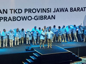 RK Dikukuhkan Jadi Ketua TKD Jabar: Pak Prabowo, Kami Siap Tempur!