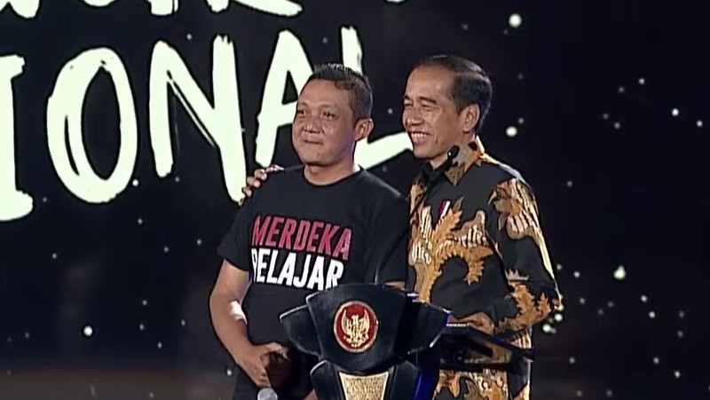 Sambutan Presiden Jokowi pada Puncak Peringatan Hari Guru Nasional, Jakarta, 25 November 2023. (Tangkapan Layar Youtube Sekretariat Presiden)