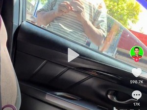 Meresahkan! Pengemis di Surabaya Paksa Minta Uang Rp 5 Ribu Viral