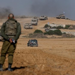 Puluhan Tank Israel Tinggalkan Gaza saat Gencatan Senjata