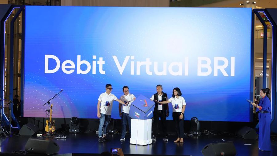 Peluncuran Debit Virtual BRI & VIsa, Sabti 25 November 2023