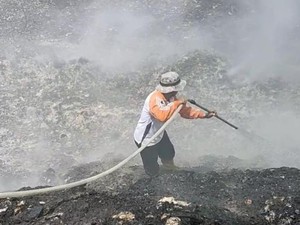 Baru 10 Hari Dinyatakan Padam, TPA Alak Kembali Terbakar
