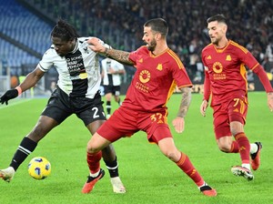 AS Roma Vs Udinese: Giallorossi Menang 3-1