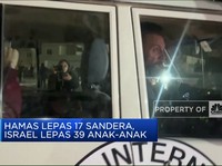 Hamas Lepas 17 Sandera, Israel Lepas 39 Tahanan Anak-Anak