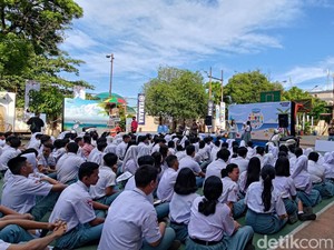 Kemeriahan Siswa SMA Raksana Medan Mengikuti Classy Yamaha Youth Festival