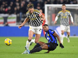 Juventus Vs Inter 1-1, Rabiot: Hasil yang Bagus