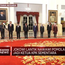 Video: Nawawi Pomolango Resmi Jadi Ketua KPK Sementara