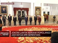 Video: Nawawi Pomolango Resmi Jadi Ketua KPK Sementara